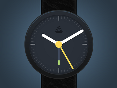 Braun inspired watch braun illustration watch