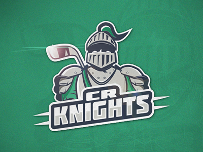 Knights hockey knight logo mascot