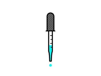 Drippple icon illustration science