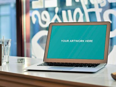 Free Macbook Air 13inch PSD Mockup from mckps.co macbook macbook air mckps.co mock up mockup psd