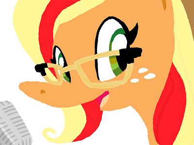 Apple Sass illustration mlp photoshop