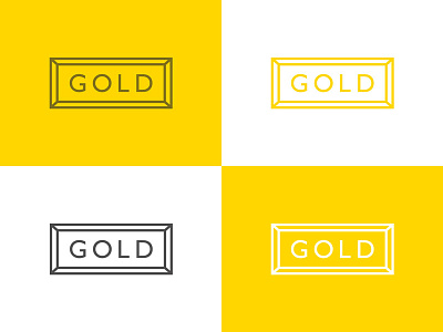 Gold Clothing branding design logo