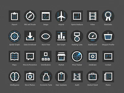 Flat Icons branding design flat graphic design icon icons