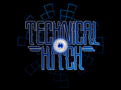 Technical Hitch Logo concept eye logo music photoshop psychedelic technical hitch