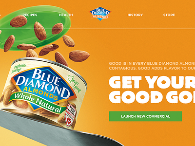 Blue Diamond Exploration almonds exploration food hero