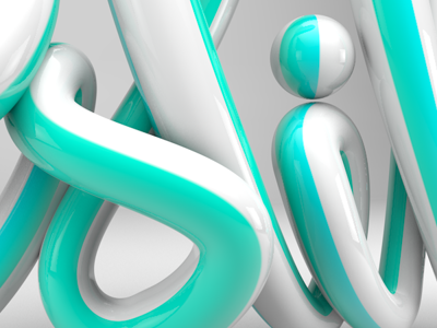 3D type 3d c4d calligraphy méxico type typography