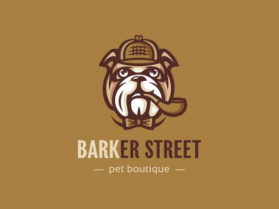 Barker Street 1 barker butterfly cigar detective dog holmes sherlock street tube