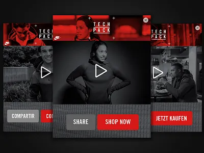 Nike Mobile Ads ads design mobile nike