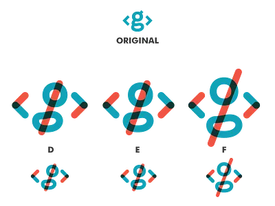 Overprint Logo brackets logo personal variations