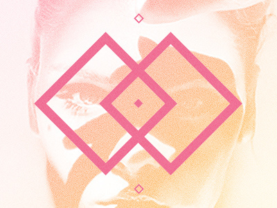 Diamond Eyes branding diamonds gems gradient jewels
