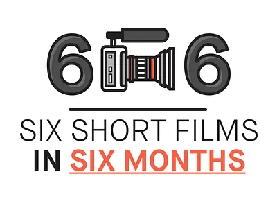 6 Short FIlms in 6 Month 6in6 camera logos short films