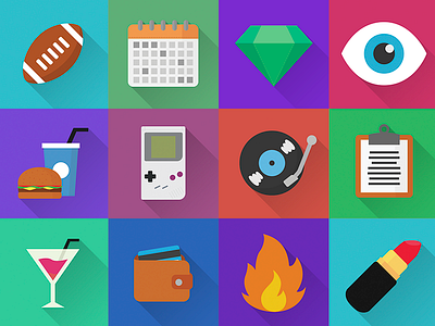 Thirty App Achievements Icons achievements app icons illustrator thirty vector