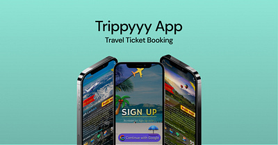 Trippyyy : Travel Ticket Booking App 🌍✈ appdesign cleaninterface creativeui dailyui designercommunity figmadesign interfacedesign mobileapp moderndesign travelapp travelbooking travelplanning uidesign uiux userexperience uxdesign