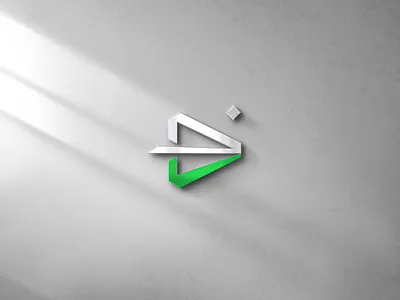 Khatwa Logo arabic logo arrow check mark logo