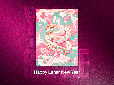 The Year of the Snake 🐍 2025trends boldideas brandevolution creativedesign dmazing dmazingstudio elunarnewyear lunar newyear snake yearofthesnake