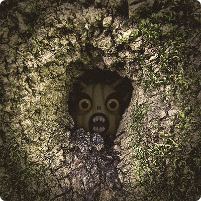 ✨ Woodland Mysteries ✨ adobe adobeillustrator adobephotoshop characterdesign illustration illustrator mixedmedia monster vector