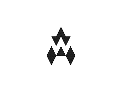 AW Monogram logo logomark monogram