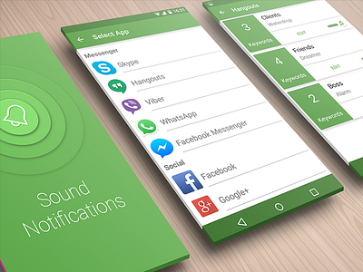 SoundNotifications android material design soundnotification