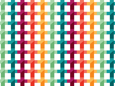 T Pattern color colorful colors combinations. flat flat design rebound y pattern