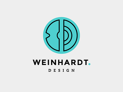 Personal Identity — Logo branding circle corporate dw geometric identity logo mark wd