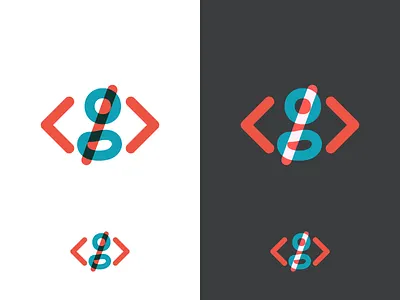 Personal Brand blendmode blue brand code g letter orange overprint personal