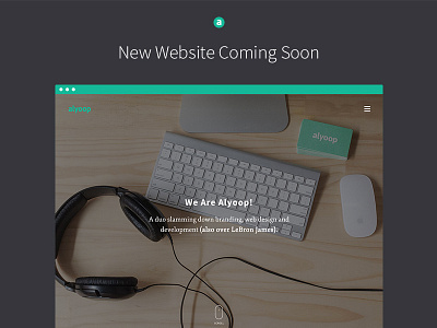 Alyoop Website 2.0 animation design hero new photography studio typography ui ux web