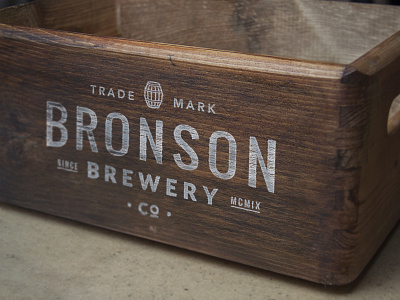 Vintage Wooden Box Mock badge brand label logo mock up paint psd vintage wood