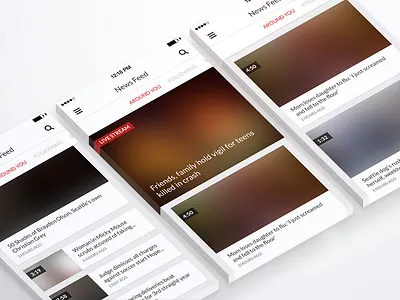 News App app feed iphone local mobile news video