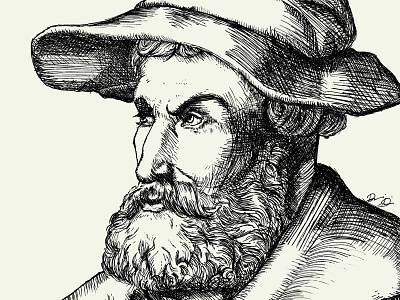 Durer replica albrecht durer illustration ink drawing renaissance