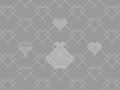 Luv Pattern bridal geometric pattern wedding