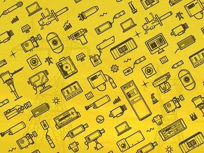 Instruments Pattern icons pattern