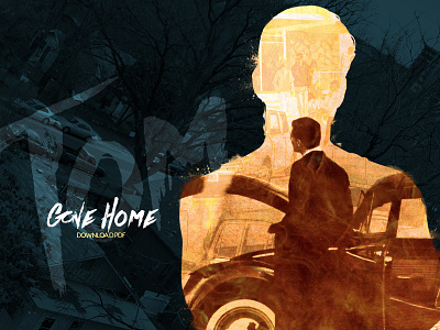 Gone Home (Tom) illustration vintage