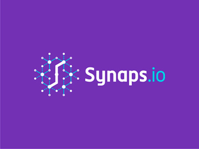 Synaps.io logo design api integration communication connected connections dandelion design input ipaas letter mark monogram logo logo design network output s saas synapse web software