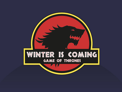 Jurassic Starks gameofthrones jurassicpark starks winteriscoming