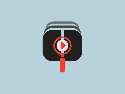Video Search Icon elements graphics icon search ui web