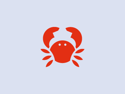 Icon Crayfish animal crab crayfish icon minimal picto pictogram symbol