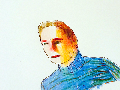 Study Head drawing illustration