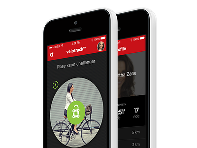 Velotrack app bicycle bike mobile