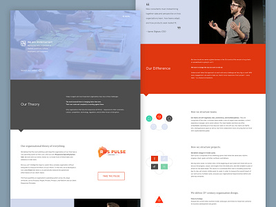 Undercurrent's New Site design site squarespace ui undercurrent website