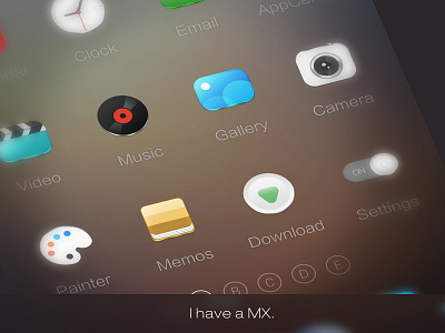 I have a MX theme