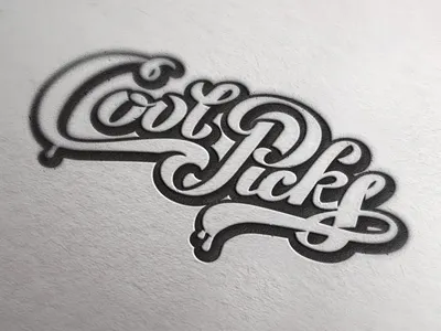 Coolpicks coolpicks lettering logo