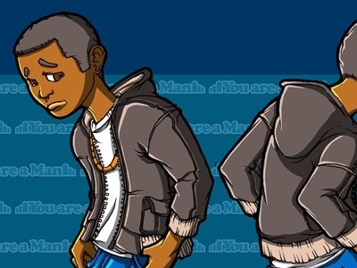 You Are A Man (Teen) Character Design cartoon character design childrens illustration illustration