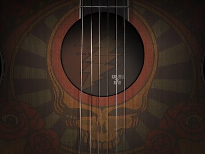 Grateful Dead: 50th Anniversary Guitar 50th alvarez and anniversary dead fame grateful guitar hall rock roll