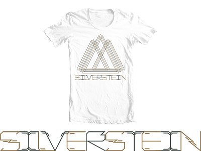 Silverstein custom type merch design silverstein typography