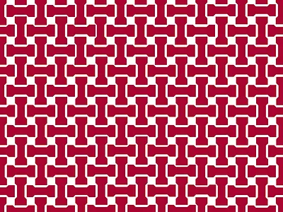 "I" Pattern brand branding hoosiers indiana iu red