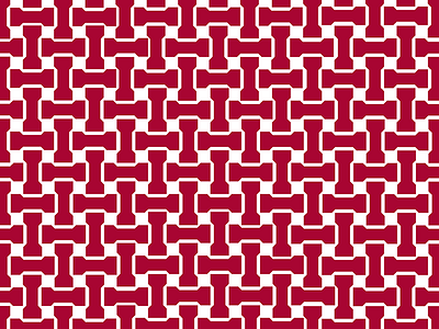"I" Pattern brand branding hoosiers indiana iu red
