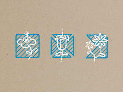 Three Flowers flower flowers pattern