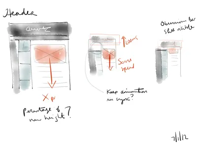 The Web App quartz sketch ui