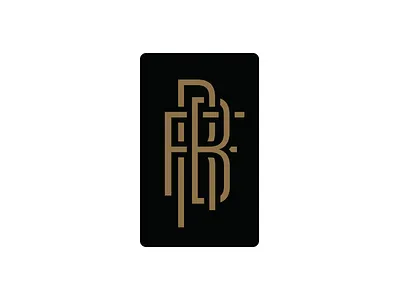 Ryan & Brooke Firm Monogram brandmark logo monogram tungsten