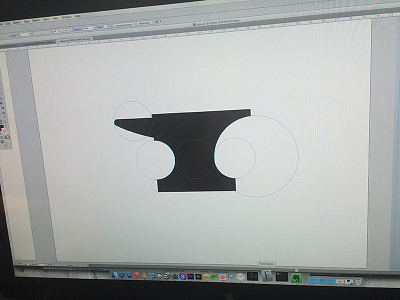 Logo WIP anvil geometry logo